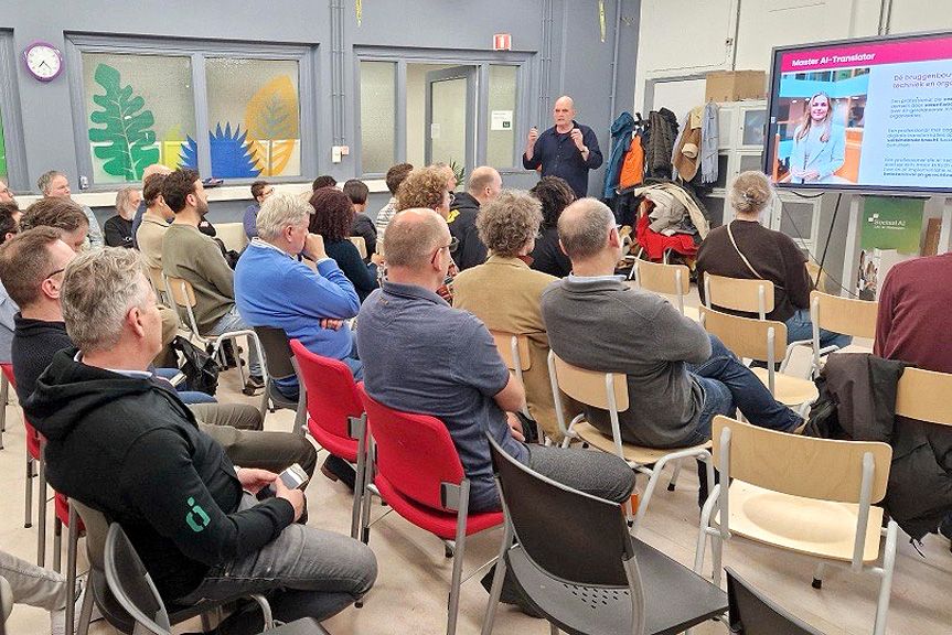 Foto van het event <strong>PizzAI-sessie van AI010</strong>