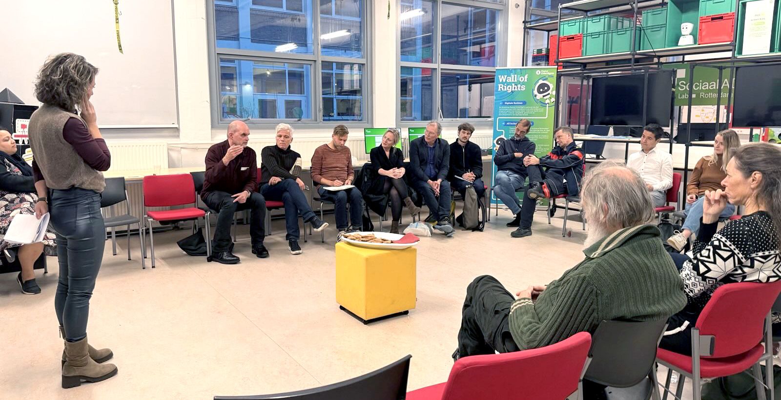 Foto van het event <strong>Future Society Lab Meet-up Mensen in een wereld vol algoritmes, avatars en kunstmatige intelligentie</strong>