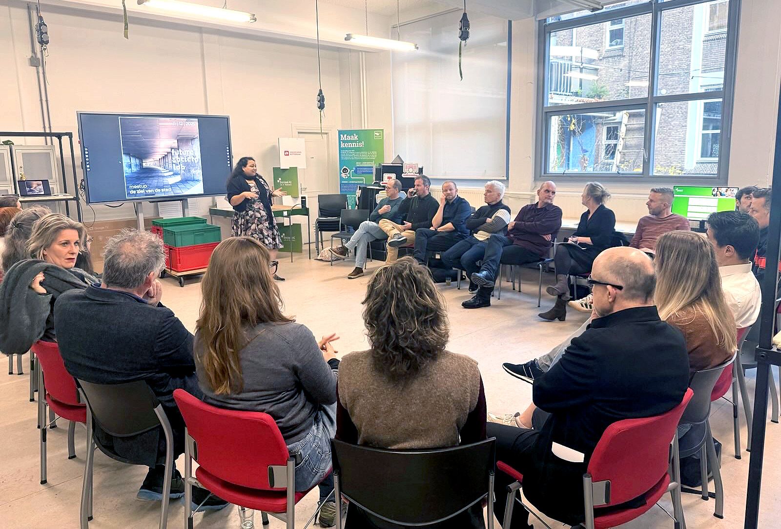 Foto van het event <strong>Future Society Lab Meet-up Mensen in een wereld vol algoritmes, avatars en kunstmatige intelligentie</strong>