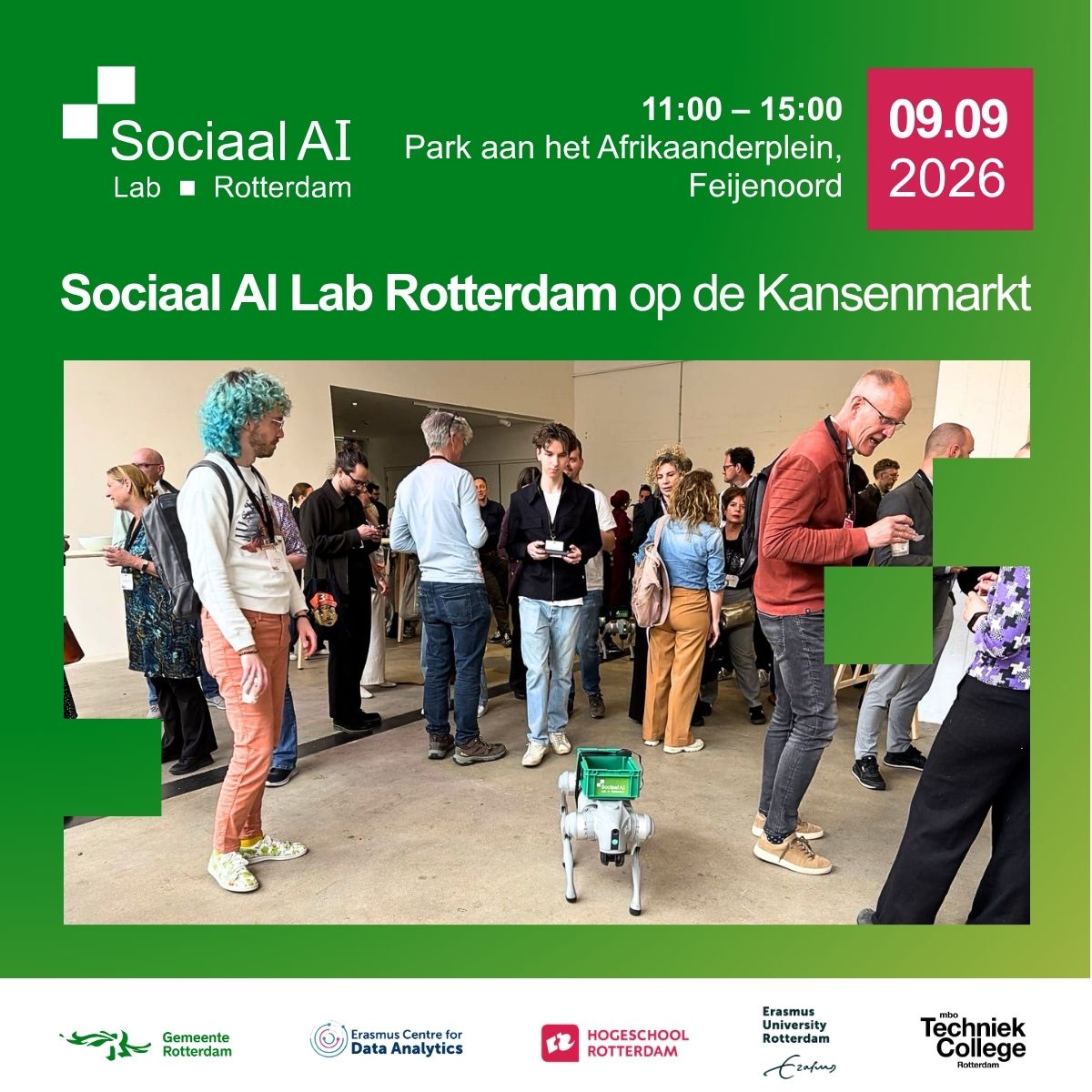 Sociaal Al Lab Rotterdam op de Kansenmarkt